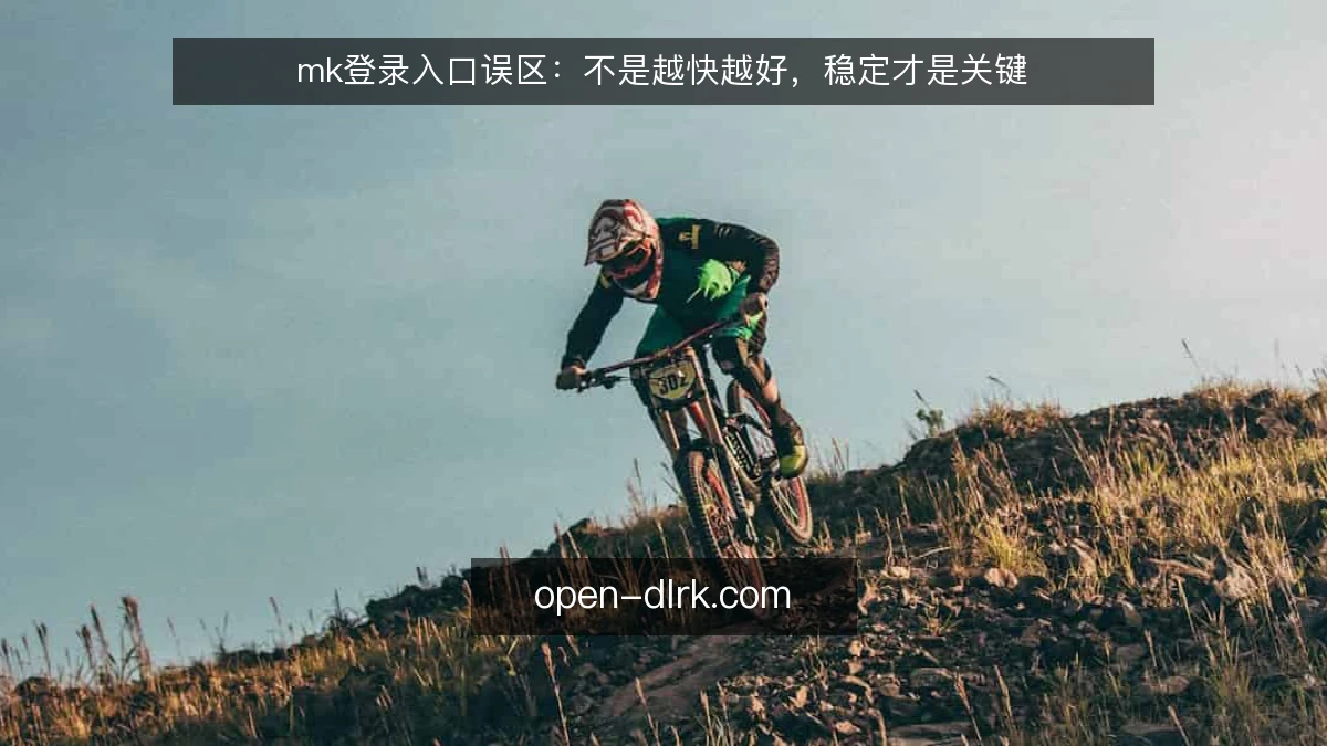 mk登录入口误区：不是越快越好，稳定才是关键